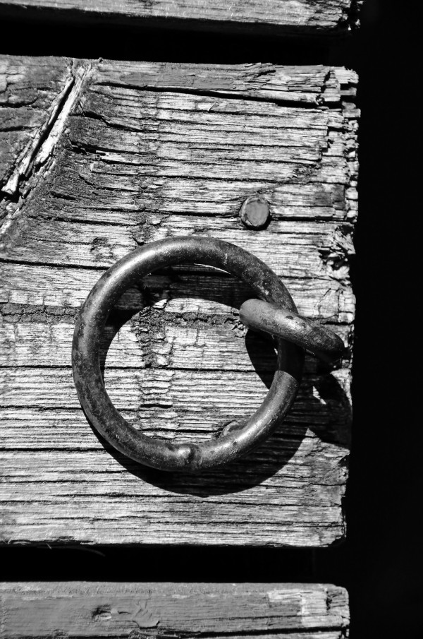 Iron Boat Ring by Deb Oppermann